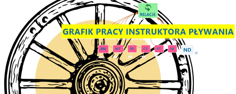 Grafik pracy instruktora pływania | Pasja Ruchu