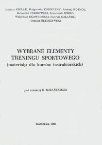 Wybrane elementy treningu sportowego | Metodyka i zasób ćwiczeń