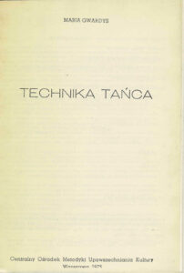 Technika tańca | Taniec