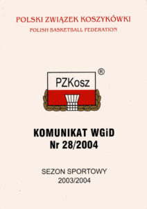 Komunikat WGiD PZKosz 28/2004 | Pasja Ruchu