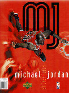 Michael Jordan Naklejki Upper Deck | Pasja Ruchu