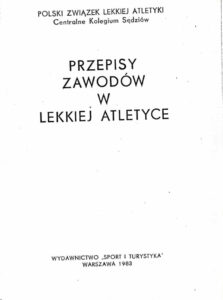 Przepisy zawodów w lekkiej atletyce | Pasja Ruchu